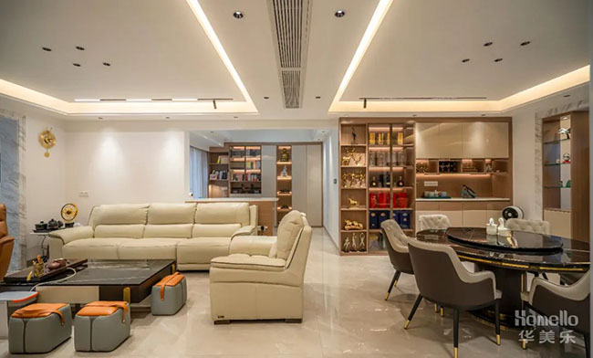 160㎡四居，靈活改動空間布局，工作與生活完美結(jié)合，真的舒適